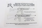 Rare Knight's Armament Stoner SR-15 Match Rifle With M4 Sniper R.A.S - 25 of 25