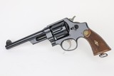 Beauitful Smith & Wesson Triple Lock Hand Ejector 1st Model - 1 of 12