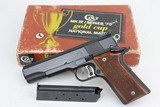 Boxed, Minty Colt Mk IV Series 70 Gold Cup National Match 1972 .45 ACP - 1 of 17