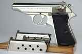 Nickel-Plated Walther PP - Presented To Major General Julian Hatcher 1945 7.65mm - 1 of 9