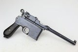 Scarce Mauser C96 Flatside Rig - Matching Stock - 6 of 22