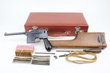 Scarce Mauser C96 Flatside Rig - Matching Stock - 1 of 22
