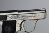 Nickel-Plated Engraved Walther Model 9 Rig - 9 of 12