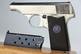 Walther Model 8 - Nickel Finish - 1 of 9