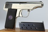 Walther Model 8 - Nickel Finish - 3 of 9
