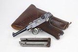 Ultra Rare 1923 DWM Luger Rig - Swedish Air Force - 1 of 18