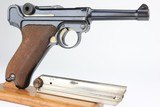 Rare, First Issue 1908 DWM Military Luger - 3 of 10