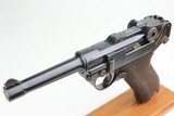 Rare, First Issue 1908 DWM Military Luger - 4 of 10