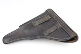 1915 DWM Police Luger Rig - Two Matching Mags - 3 of 25