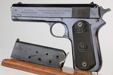 Colt Model 1903 Pocket Hammer - 1909 Mfg. .38 Rimless Pistol