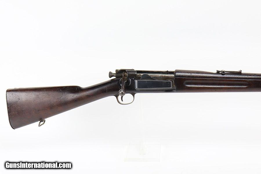 Springfield Krag Model 1896 .30-40 Krag Rifle: Antique