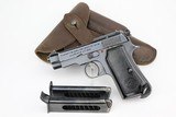 WW2 German Beretta M1935 Rig: 4UT Nazi WWII 7.65mm Pistol Rig - 1 of 12