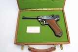 Rare Swiss DWM Model 1900 Luger - Early 3 Digit Serial, Unrelieved Frame - 17 of 25
