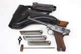 Beautiful, Rare DWM American Eagle Luger Rig - AF Stoeger - 1 of 25