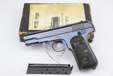 Boxed 1909 Colt Model 1903 Pocket Hammerless - 1 of 16