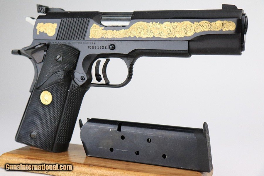 ジャンク】COLT GOLD CUP SUPER LONG .45Aガスガン（ジャンク