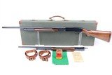 Scarce, Beautiful Winchester Model 42 - Cased, Two Barrel Set - 1 of 25