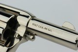 Rare, ANIB Colt Sheriff's Model Revolver - Factory Nickel, Ivory Grips - 12 of 25