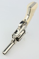 Rare, ANIB Colt Sheriff's Model Revolver - Factory Nickel, Ivory Grips - 6 of 25