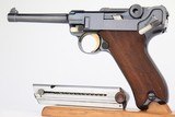 Extremely Rare, Early DWM Presentation Luger - GL Marked - 1 of 12