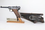 Extraordinarily Rare Military Test Luger - Matching Ideal Stock - 1 of 25