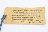 Mint, Cased 1958 Beretta Olimpionica - With Original Proof Tag - 15 of 15