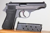 Excellent Walther PP - 1943 Mfg - 3 of 9
