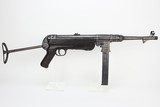 Rare, Matching Nazi MP-40 Submachine Gun - 16 of 25