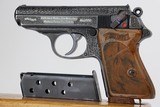 Beautifully-Engraved Walther PPK - 1 of 10