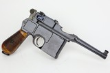 Rare Mauser C96 Conehammer Rig - Matching Stock - 4 of 17