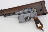Rare Mauser C96 Conehammer Rig - Matching Stock - 1 of 17