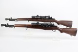 Rare, Consecutive Springfield M1C Garand Sniper Rifles - 1 of 25
