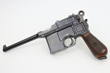 Scarce, Early Mauser C96 Broomhandle Rig - Matching Stock - 2 of 18