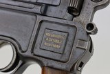 Scarce, Early Mauser C96 Broomhandle Rig - Matching Stock - 7 of 18
