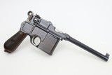 Scarce, Early Mauser C96 Broomhandle Rig - Matching Stock - 4 of 18