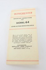 Minty Winchester Model 64 Rifle - 25 of 25