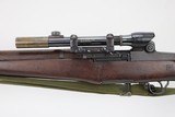 Very Rare Springfield M1C Garand Sniper Rifle - 4 of 25