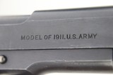 Army Colt M1911 Rig - 1918 Mfg - 12 of 23