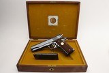 Mint, Cased Colt Gold Cup NRA Centennial - Military Provenance