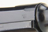 Exceptionally Rare Police Eagle/K 1939 Mauser Banner Luger - 13 of 18