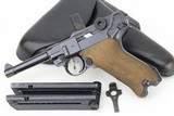 Minty 1942 Nazi Mauser Luger Rig - BYF 42 - 1 of 25