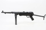 Rare, Matching German MP40 Submachine Gun