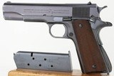 Exceptional, Blued Colt 1911A1
1941 Mfg