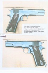 Colt Government Model - Owned by Distinguished WWI Captain Plantagenet MacCarthy - 17 of 17