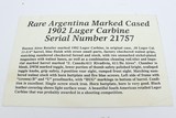 Rare, Cased DWM 1902 Luger Carbine - 23 of 25