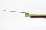 18th Century Flintlock Blunderbuss With Sprung Bayonet By Twigg - 3 of 14