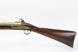 18th Century Flintlock Blunderbuss With Sprung Bayonet By Twigg - 4 of 14