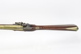 18th Century Flintlock Blunderbuss With Sprung Bayonet By Twigg - 8 of 14
