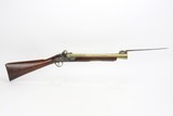 18th Century Flintlock Blunderbuss With Sprung Bayonet By Twigg - 10 of 14
