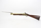 18th Century Flintlock Blunderbuss With Sprung Bayonet By Twigg - 2 of 14